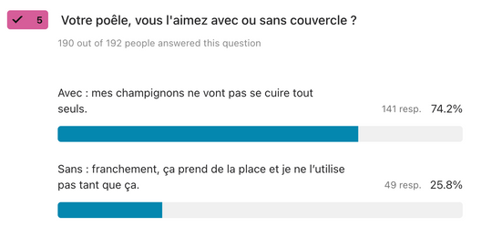 Sondage Poele Atma